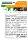 lettres hebdomadaires du n° 206 au n° 209