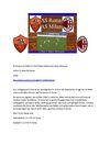 AS Roma vs AS Milan 6.3.2010 Italia SelMcKenzie Selzer-McKenzie