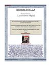 Resident Evil 1,2,3 Solution