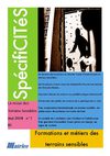 SpécifiCITéS, la revue des terrains sensibles, Paris 10/Nanterre. Le n°1.