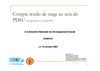 compte rendu stage DRDS-ES octobre 2007