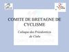 COMITE DE BRETAGNE DE CYCLISME