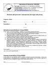Nota informativa privacy