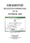 Bulletin N° 19 Février 2010