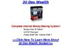 30 Day Wealth System Review
