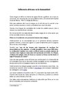 INFLUENCIA AFRICANA A LA HUMANIDAD