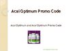 Acai Optimum Promo Code | Promo Code for Acai Optimum