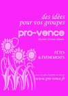 Catalogue PRO-VENCE FÊTES ET ÉVÈNEMENTS 2010