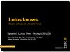 Lotusphere 2010 (ESLUG)