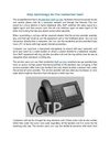 Voip technology for the residential too!!