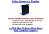 Elite Currency Trader EA Review