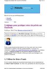 9 règles pour protéger votre vie privée sur facebook