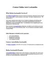 Contact Dallas Locksmith