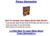 FOREX Harvester EA Review