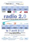 Affiche - Radio 2.0 : l'Internet et le Numérique sont-ils l'avenir de la Radio ?