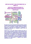 USO DE BLOGS Y APLICACIONES DE LA WEB 2.0 - guia 1