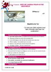 IDEE cadeau baptême de l'air