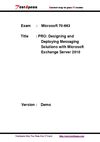 Test4pass 70-663 Exam braindumps study guides