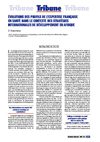 Evolution de l'expertise française en santé et stratégies de développement en Afrique