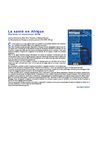 La santé en Afrique - Afrique contemporaine