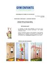 Premier espace GYM pour enfants à la maison!