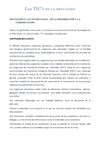 LAS TIC'S EN LA EDUCACIÓN