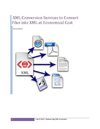 XML Conversion Services to Convert Files into XML at Economical Cost