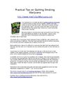 Practical Tips on Quitting Smoking Marijuana