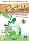 Melun au Naturel : semaine du developpement durable en Seine-et-Marne