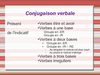 Présent de l'indicatif en français