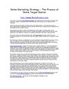 Niche Marketing Strategy - The Process of Niche Target Market