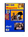 MC.GILL MAGAZINE ABRIL