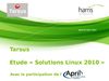 Etude « Solutions Linux 2010 » - avril 2010