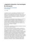 Ingeniería industrial y las tecnologías de la informatia
