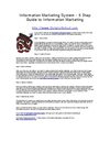 Information Marketing System - 5 Step Guide to Information Marketing