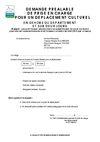 Demande prelable de prise en charge college 2 jours 