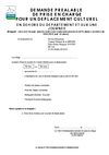 Demande prelable de prise en charge college 1 jour 