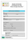 Dossier de demande d attribution