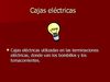 Cajas eléctricas