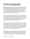 Affiliate Marketing - Honesty is the Best Policy