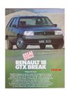 Auto R 18 break GTX 1984
