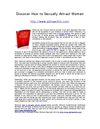Discover How to Sexually Attract Women
