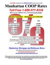 4-19-2010 The Best Manhattan New York COOP Purchase and Refinance Mortgage Loan Rates