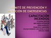 CAPACITACION PLAN DE PREVENCION DE DESASTRES RODRIGUISTA 