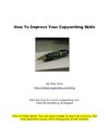 How To Improve Your Copywriting Skills
