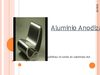 Aluminio anodizado