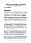 Tinnitus Natural Healing - The Quickest Path to Healing Your Tinnitus