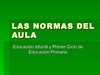 Normas del aula