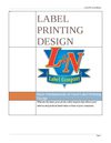 Basic Elements of Label Printing Design