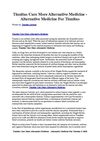 Tinnitus Cure More Alternative Medicine - Alternative Medicine For Tinnitus